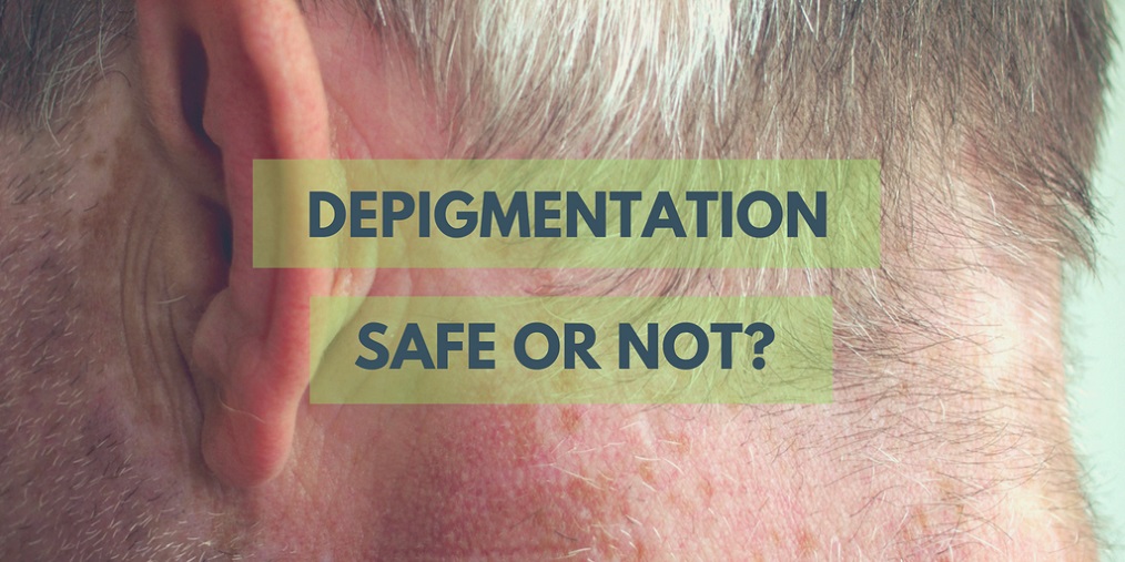 Depigmentation in asian skin